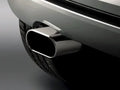 Exhaust System with Chrome Tip