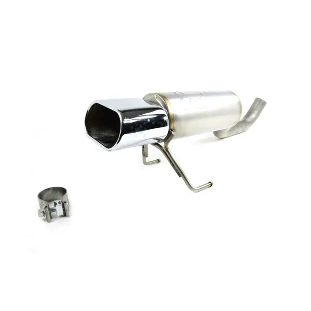 Exhaust System with Chrome Tip