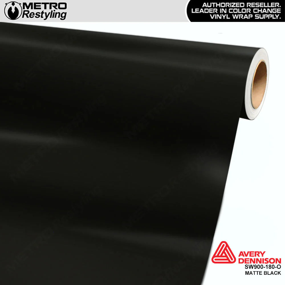 SW900 Matte Black Vinyl Wrap