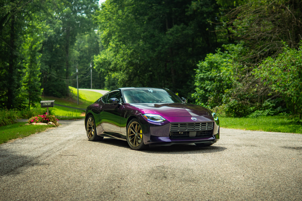 K75400 Series Gloss Hypnotic Black Violet Cast Vinyl Wrap