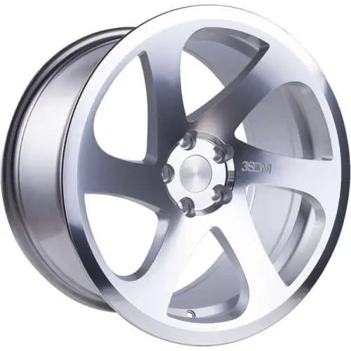 0.06 18x8.5 +35 6x139.7 Silver Mirror-Cut Alloy Wheel