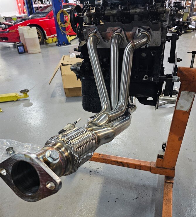 Stainless Steel NA SOHC Long Tube Headers