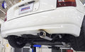 Border 304 Speed Exhaust Muffler, 60.5mm Pipe, 100mm Tip, Right Exit