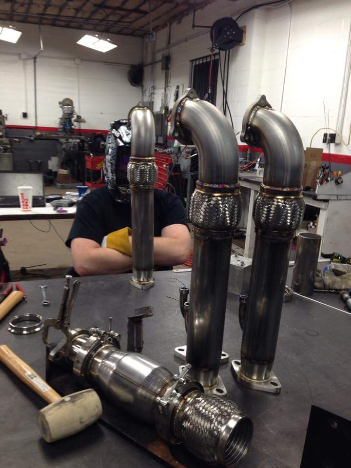 304 Stainless Steel Catless Downpipe