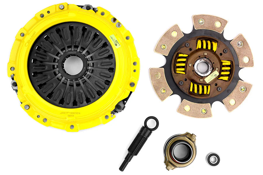 6-Pad Spring-Centered Ceramic Race Clutch Kit