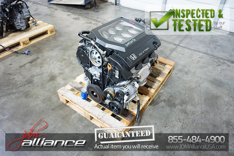 Complete Engine Assembly, J32A 3.2L V6
