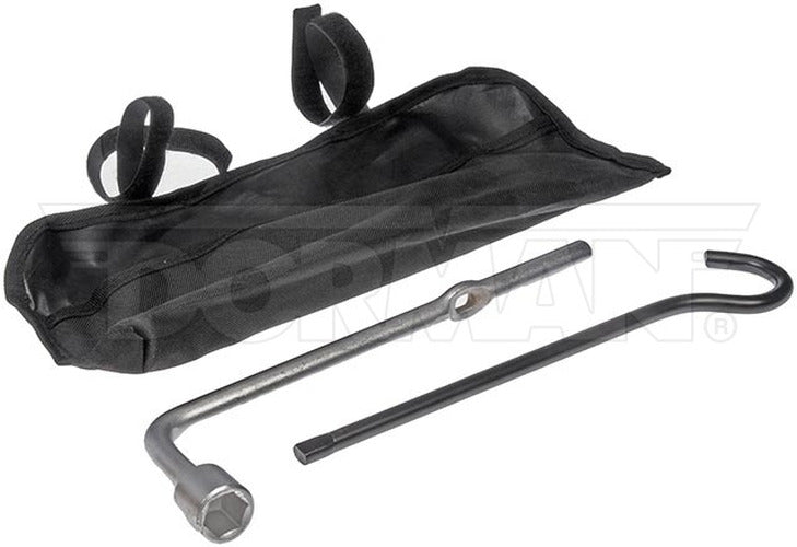 Spare Tire Jack Handle and Wheel Lug Wrench Kit