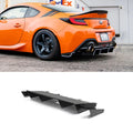 Rear Diffuser Gloss Black Aluminum