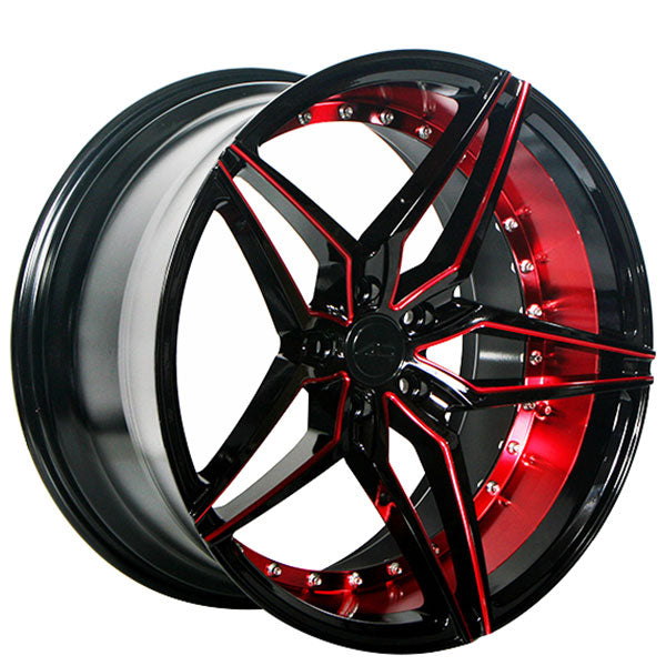 AC01 20-Inch Staggered Wheels