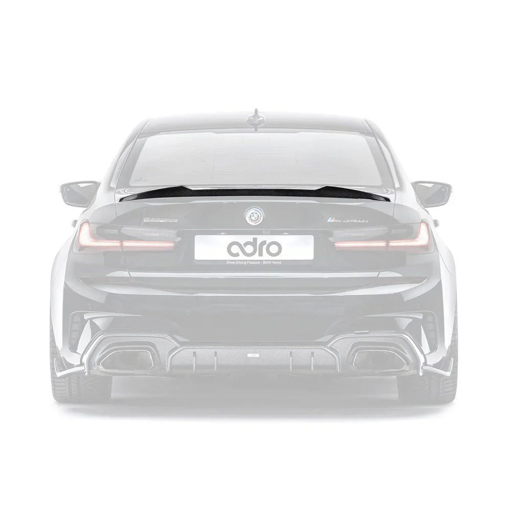 Prepreg Carbon Fiber Trunk Spoiler