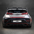 V2 Carbon Fiber Rear Spoiler w/ Brake Light