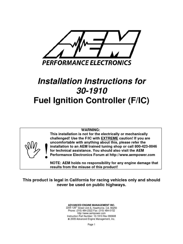 6-Channel Fuel and Ignition Controller