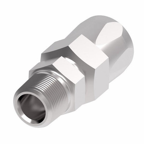 Straight Reusable Hose Fitting
