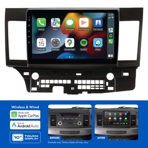 10-Inch Multimedia Receiver Head Unit Kit