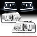 LED DRL Bar Projector Headlights