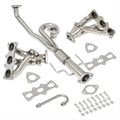 3-Piece 6-2-1 Stainless Steel Exhaust Header Manifold Kit