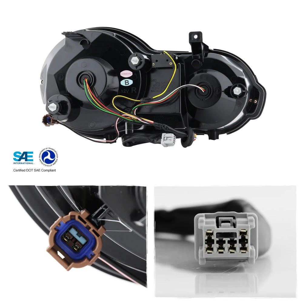 LED Tail Light Assembly Pair