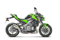 Titanium Slip-On Exhaust System with Carbon Fiber End Cap