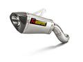 Titanium Slip-On Exhaust System with Carbon Fiber End Cap