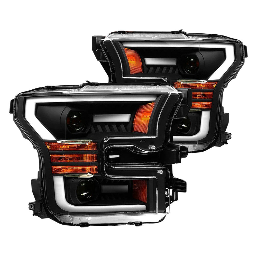 PRO-Series Halogen Projector Headlights w/ LED DRL