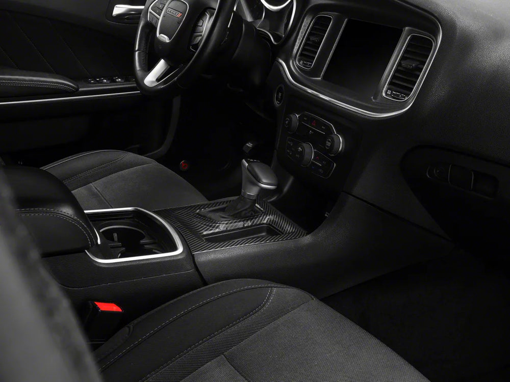 Carbon Fiber Style Shifter Console Trim