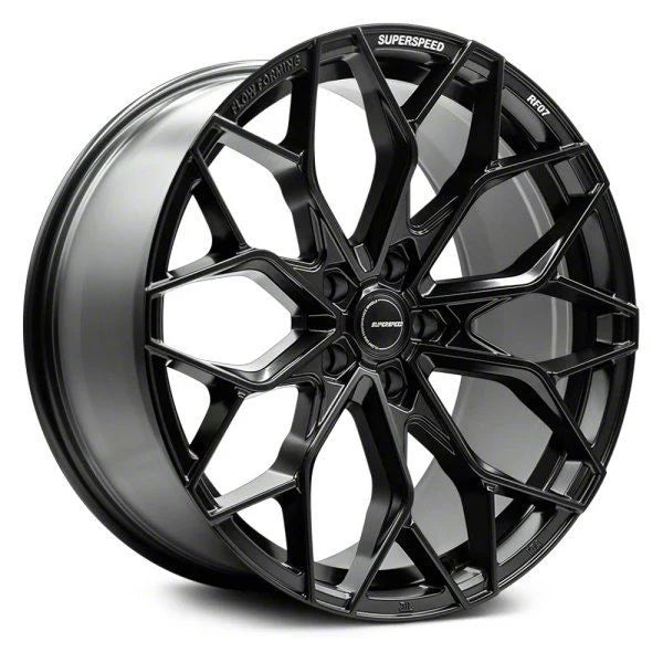 RF07 20x9 30mm Offset Matte Black Wheel