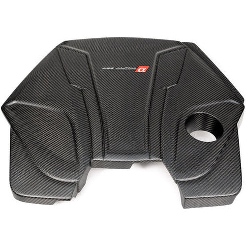 Red Alpha Matte Carbon Engine Cover