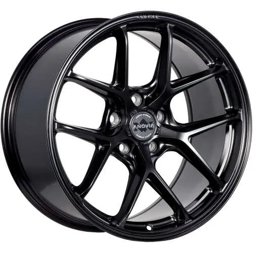 AN-12 19x8.5 5x120 +35mm Satin Black Wheel