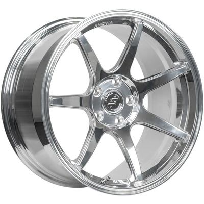 Kano 17x8 +35mm 5x114.3mm Chrome Rotary Forged Wheel