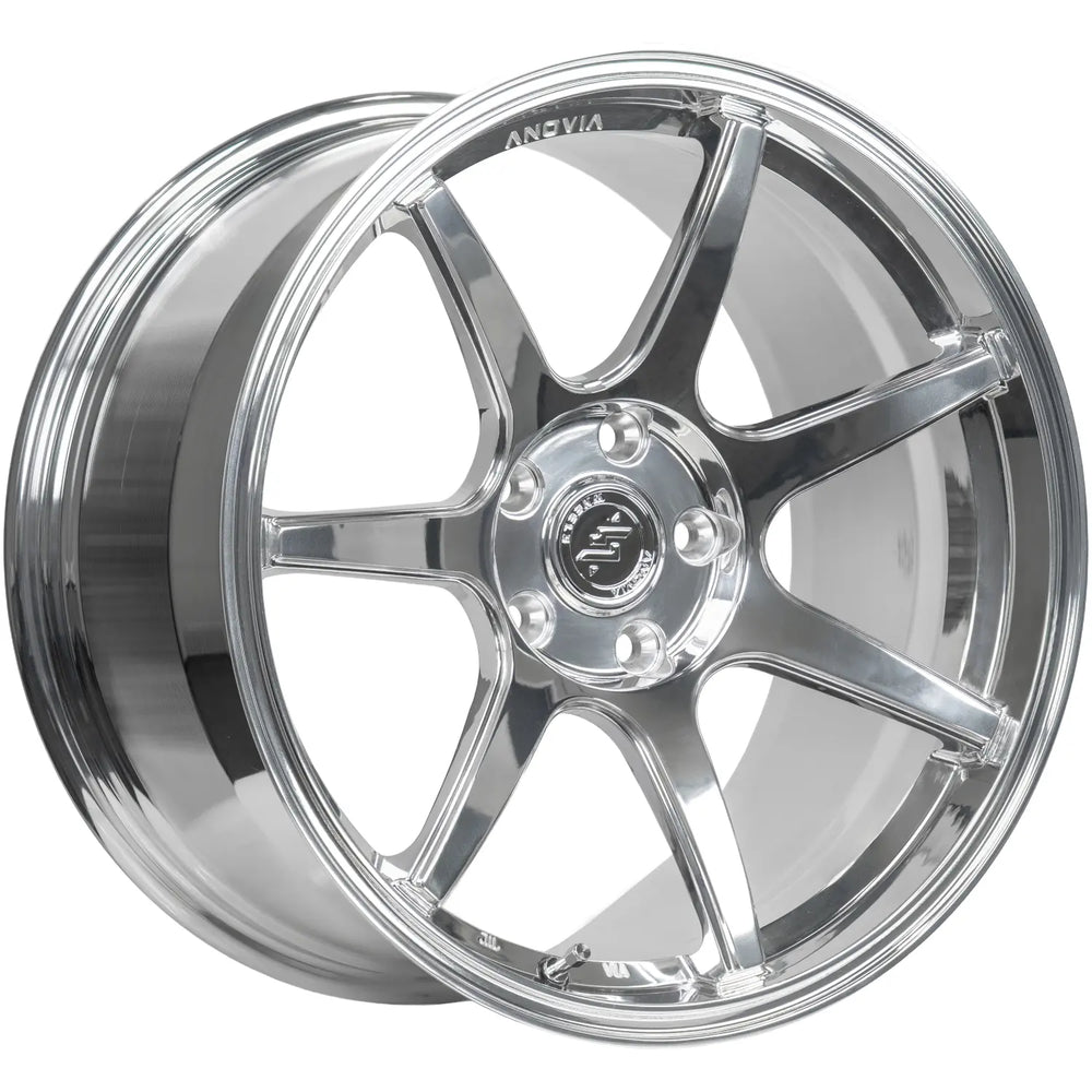 Kano 17x8 +35mm 5x114.3mm Chrome Rotary Forged Wheel