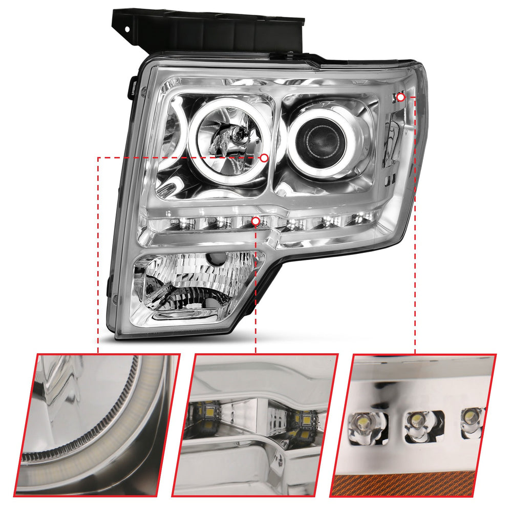 G2 Projector Headlights w/ Halogen Bulbs