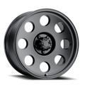Dune 17-Inch 0mm Offset Satin Black Wheel