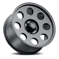Dune 17-Inch 0mm Offset Satin Black Wheel