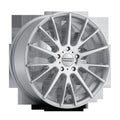 AR904 16x7 Silver Machined Wheel