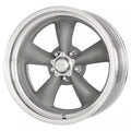 VN215 Classic Torq Thrust II 15x7 -6mm Mag Gray Machined Lip