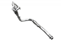 1-5/8" x 3" Long Tube Headers 304SS Non-Catted