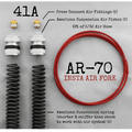 Fork Tube Air Ride Kit