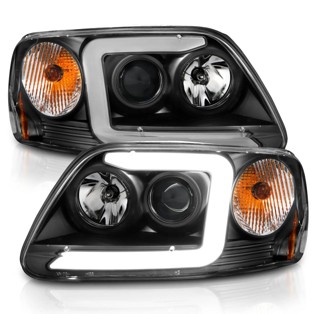 Projector Headlights with C-Light Bar