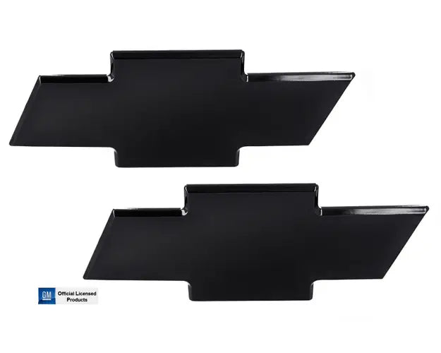 2-Piece Grille and Tailgate Emblem Set Black