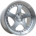 AH01 17x9 +25mm 5-Spoke Machined Face/Lip Wheel