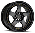 AH01 17x9 +25mm 5-Spoke Machined Face/Lip Wheel