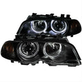 Projector Headlights Black Housing Clear Lens