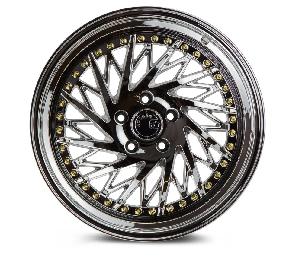 DS03 18x9.5 +30 5x114.3 Chrome Deep Dish