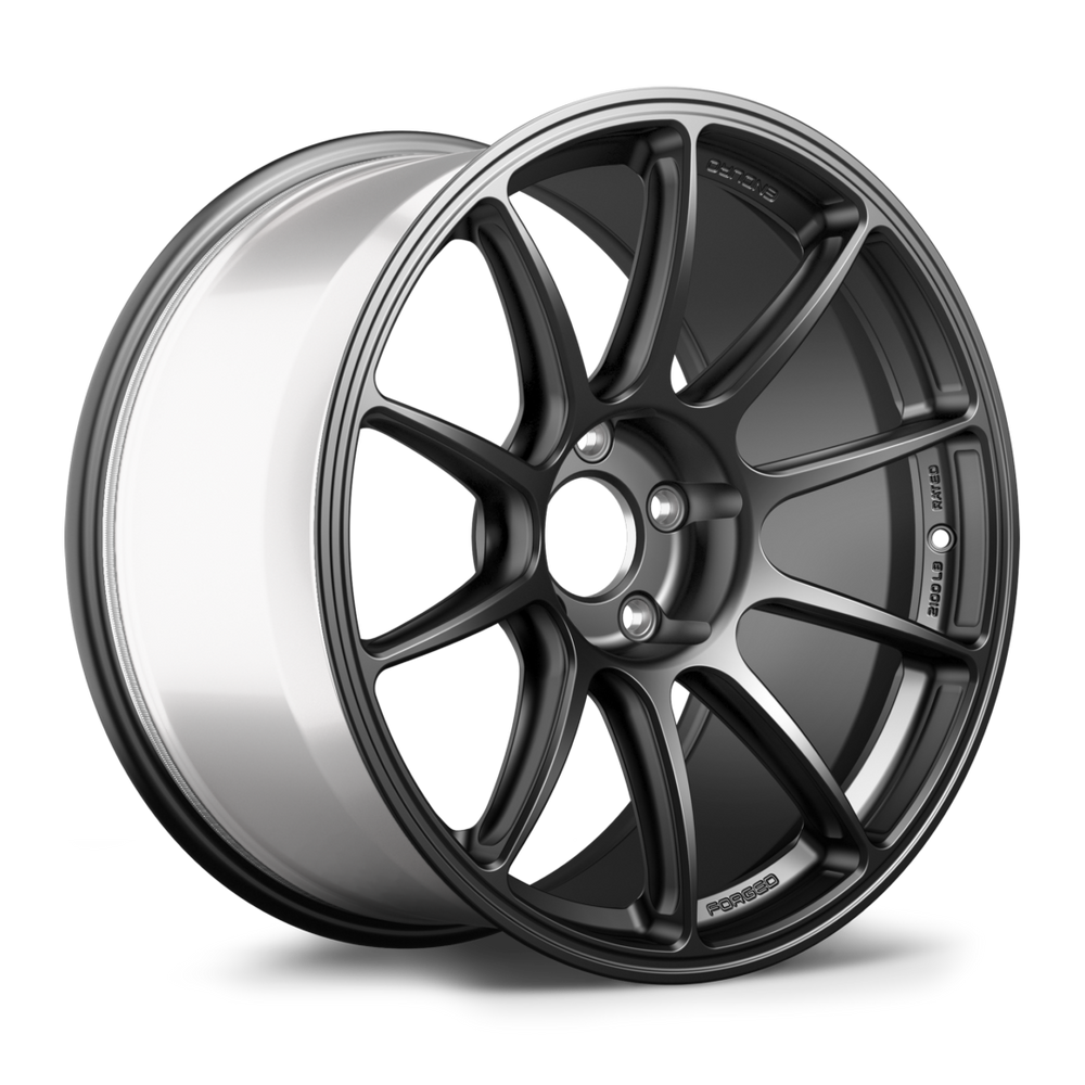 SM-10RE 19x10 +25mm 5x120 Satin Black Forged Wheel