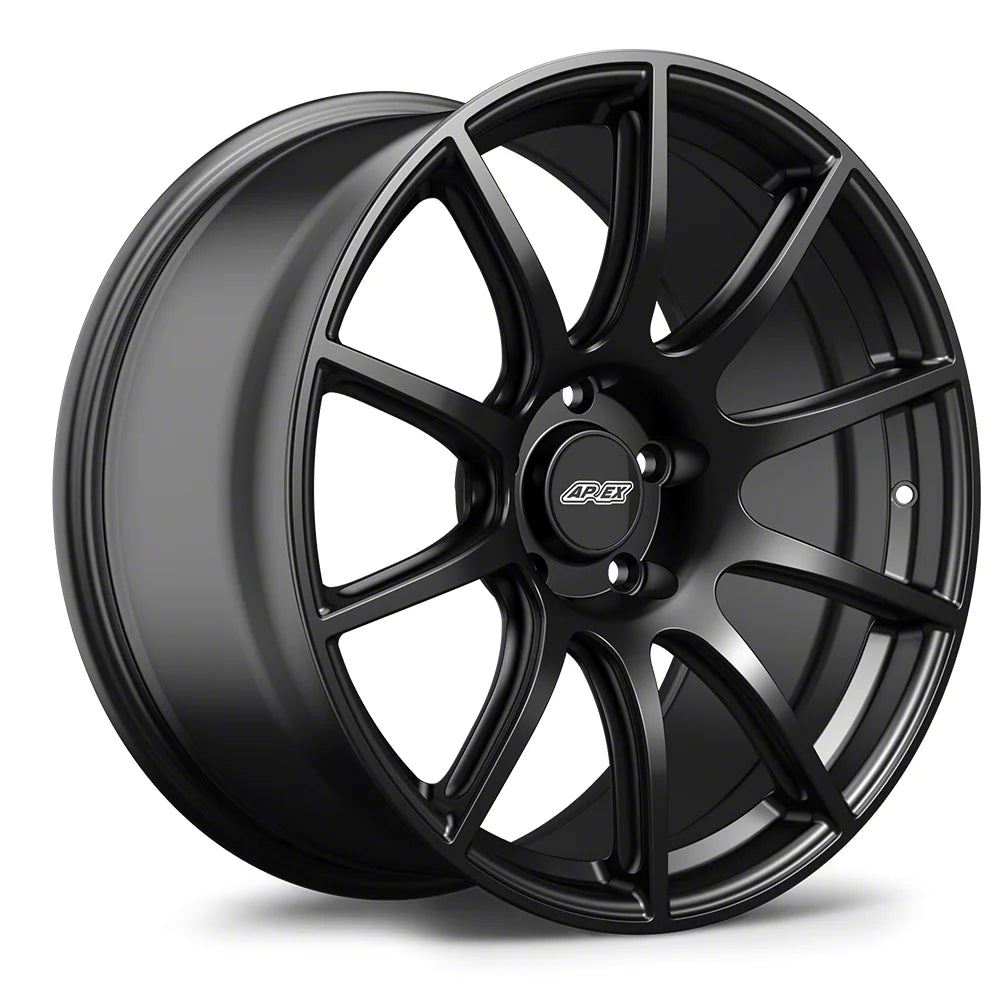 SM-10 19x10 Satin Black Flow Formed Wheel