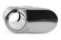 Premium Helmholtz Resonator 76mm (3 Inch) T304 stainless steel with straight-through 76mm (3 Inch) design with offset inlet and outlet. Rounded square body 311mm (12.24 Inch) x 240mm (9.45 Inch) x 110mm (4.33 Inch) APR