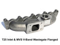 High-Flow Turbo Manifold for 1.8T T25