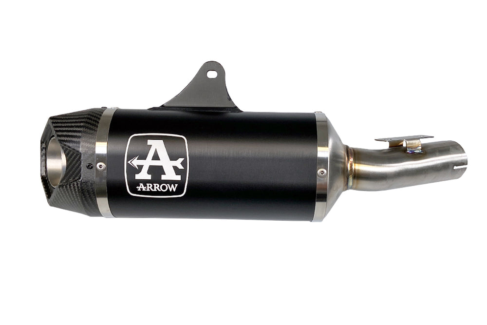 Indy Race Dark Rear Silencer
