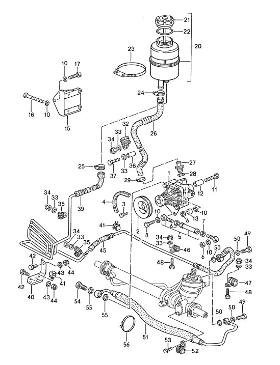 Power Steering Return Hose