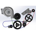High Output Intercooled Supercharger System with P-1SC-1 Supercharger